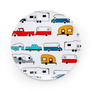 Camco Melamine Salad Plate (RV Pattern) Camco Melamine Salad Plate (RV Pattern)