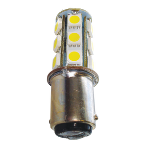 LED BA15D Replacement Bulb - Cool White - 2.7W