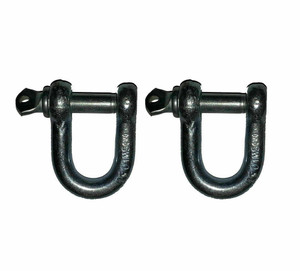 Dee Shackle 10mm Galvanised (Rated to 1 tonne) Dee Shackle 10mm Galvanised (Rated to 1 tonne)