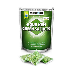 Thetford Aqua Kem Green Zip Bag Sachets Thetford Aqua Kem Green Zip Bag Sachets