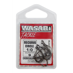 Black Magic Wasabi Recurve Circle Hooks Black Magic Wasabi Recurve Circle Hooks
