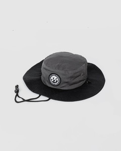 The Mad Hueys Custom H Widebrim Hat Charcoal The Mad Hueys Custom H Widebrim Hat Charcoal