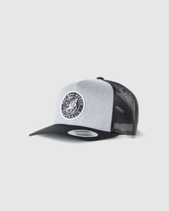 The Mad Hueys Mad Anchor Twill Trucker Black The Mad Hueys Mad Anchor Twill Trucker Black