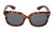 Ugly Fish Polarised Sunglasses PKM511 Leopard Print Frame Smoke Lens 