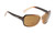 Ugly Fish Polarised Bifocal 2.50 Sunglasses Twilight PN3774 Brown Frame Brown Lens
