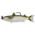 LIVETARGET Swimbait Mullet silver/black 5 1/2" x 1 1/2 oz LIVETARGET Swimbait Mullet silver/black 5 1/2" x 1 1/2 oz