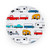 Camco Melamine Salad Plate (RV Pattern)