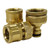 Holman 3 Piece Brass Hose Connector Set 12mm
