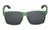 Ugly Fish Polarised Sunglasses PKR737 Green Frame Smoke Lens