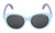 Ugly Fish Polarised Sunglasses PKM519 Blue Frame Smoke Lens
