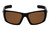 Ugly Fish Triacetata(TAC) Polarised Sunglasses PT6771 Black TR90 Frame Brown Lens