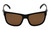 Ugly Fish Triacetata(TAC) Polarised Sunglasses PT9640 Black TR90 Frame Brown Lens