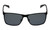 Ugly Fish Polarised Nylon Sunglasses Flash PN24144 Matt Black Frame Smoke Lens