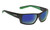 Ugly Fish Polarised PC Lens Sunglasses Electra PC5501 Matt Black Frame Green Revo Lens