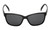 Ugly Fish Polarised Tween Sunglasses PTW96 Black Frame Smoke Lens