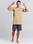 THE MAD HUEYS SEA CAPTAIN - MUSCLE TEE - TAN