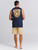 THE MAD HUEYS GETTING SIDEWAYS - MUSCLE TEE - NAVY