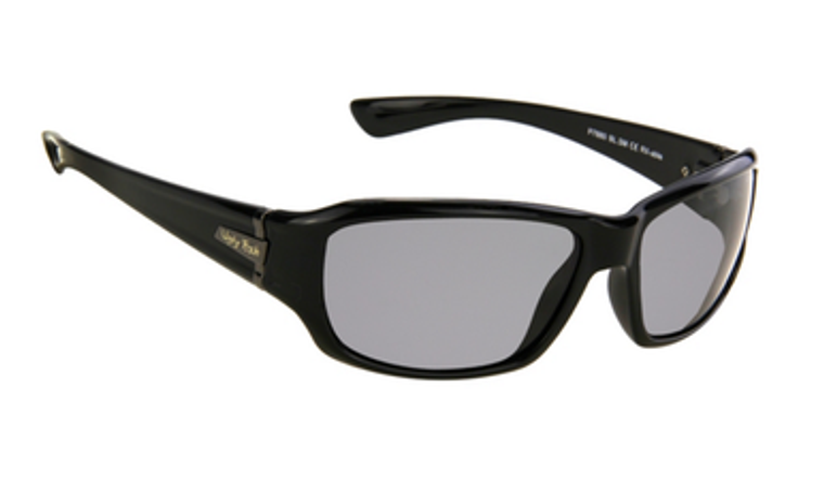 Ugly Fish TR-90 Polarised Sunglasses P7880 Black Frame Smoke Lens