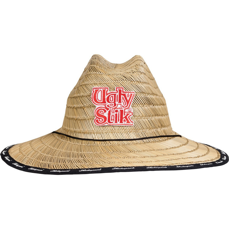 Ugly Stik Wide Brim Straw Hat			