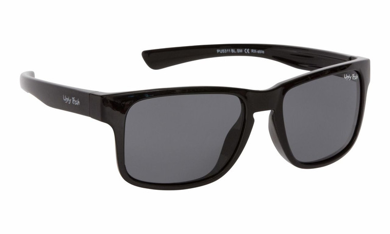 Ugly Fish Polarised Sunglasses PU5311 Black Frame Smoke Lens