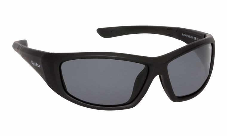 Ugly Fish Polarised Sunglasses PU5447 Matt Black Frame Smoke Lens