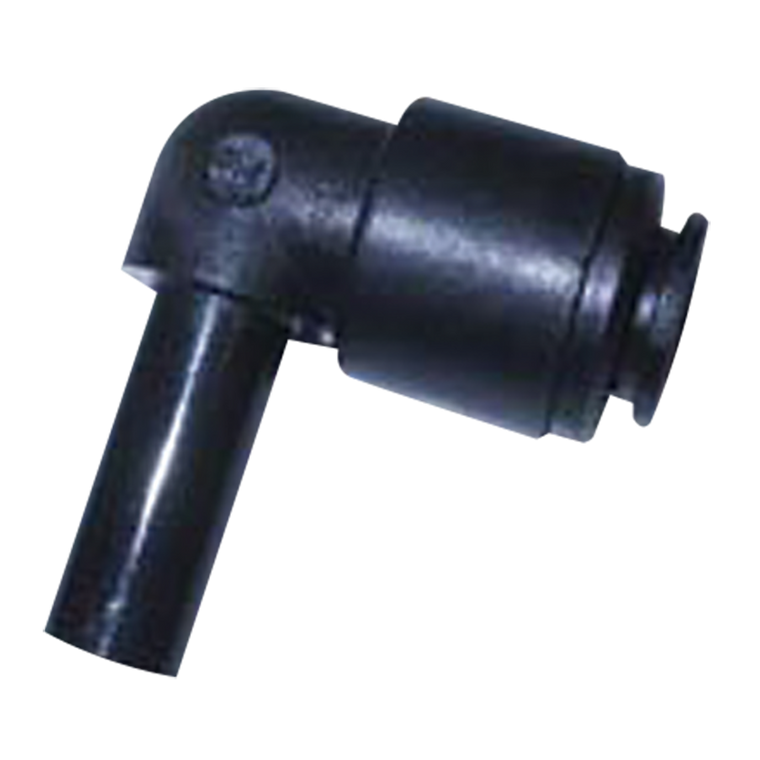 John Guest Plastic Stem Elbow 12mm Connector