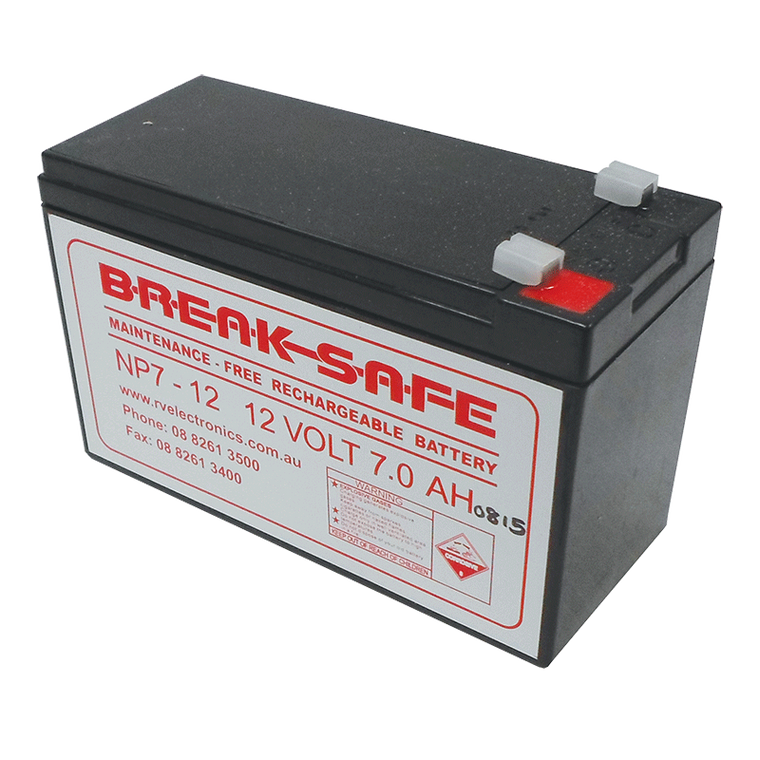 Breaksafe Battery 12V 7A/H