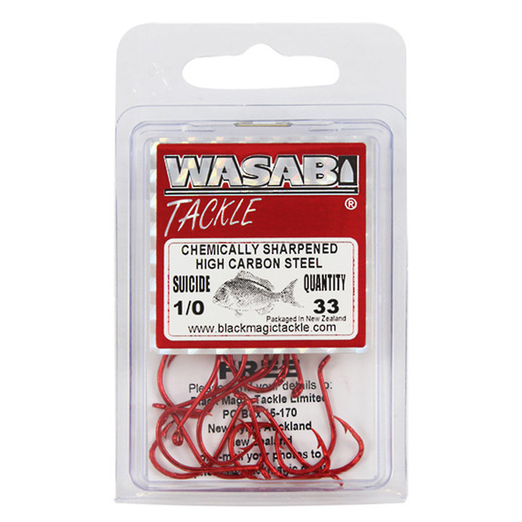 Wasabi Red Suicide Hooks