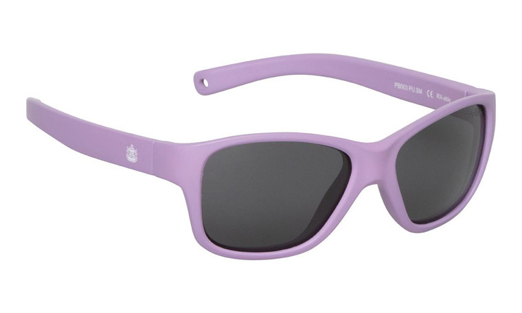 Ugly Fish Polarised Sunglasses PB003 Purple Frame Smoke Lens