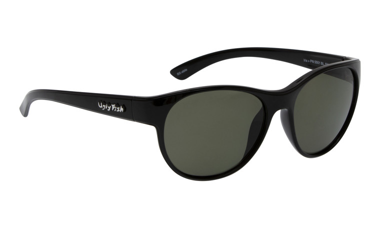 Ugly Fish Polarised Bifocal 2.00 Sunglasses Iris PN5501 Black Frame Smoke Lens