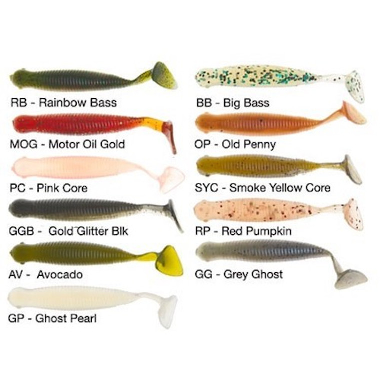 Atomic Plazos Paddle tail minnow