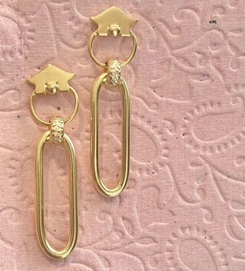 Sonya Earrings - Gold