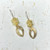 Baronet Earrings - Gold