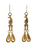 Birdie Glass Pearl Earrings - Gold