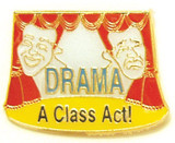 Drama A class Act! Lapel Pin