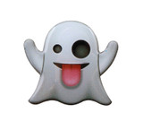 Ghost Emoji Lapel Pin