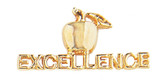 Golden Apple Excellence Lapel Pin