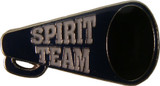 Spirit Team Megaphone Lapel Pin (4 Color Options)