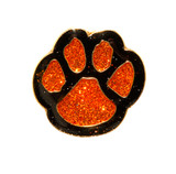 Paw Print - Glitter (6 Color Options) Lapel Pin