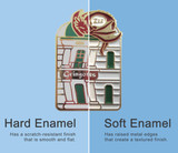 Hard Enamel Vs. Soft Enamel Pins