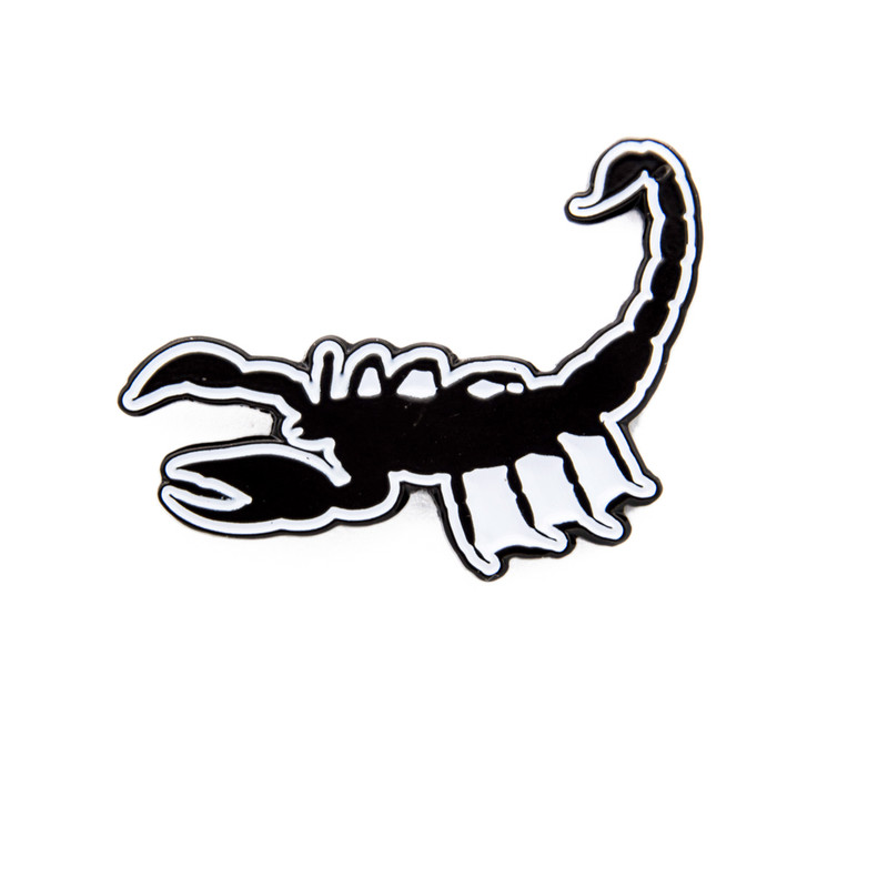 Horoscope Scorpio roach clips smoking weed enamel lapel hat pin