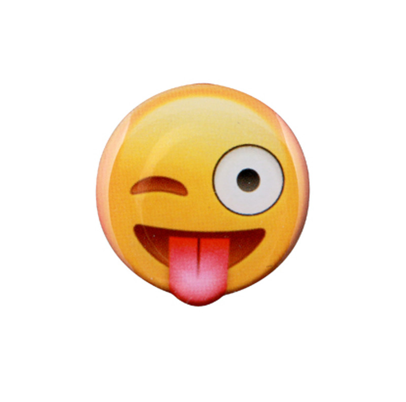 Winking Face Emoji - Emoji - Pin