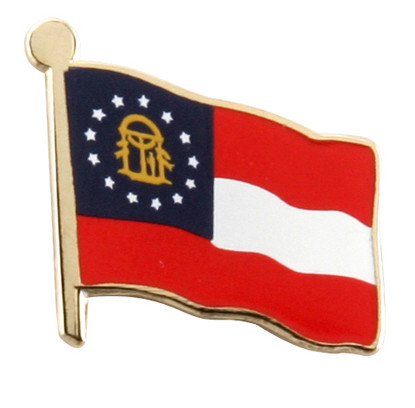 Georgia State Pin Flag Lapel Pins