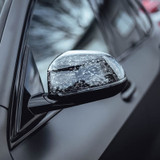 Gloss Forged Carbon Vinyl Wrap On Car