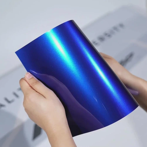 TeckWrap Sapphire Blue Gloss Color PPF | Deep Jewel-Tone Paint Protection Film (CPX501)