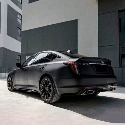 Sandy black Vinyl Wrap On Car