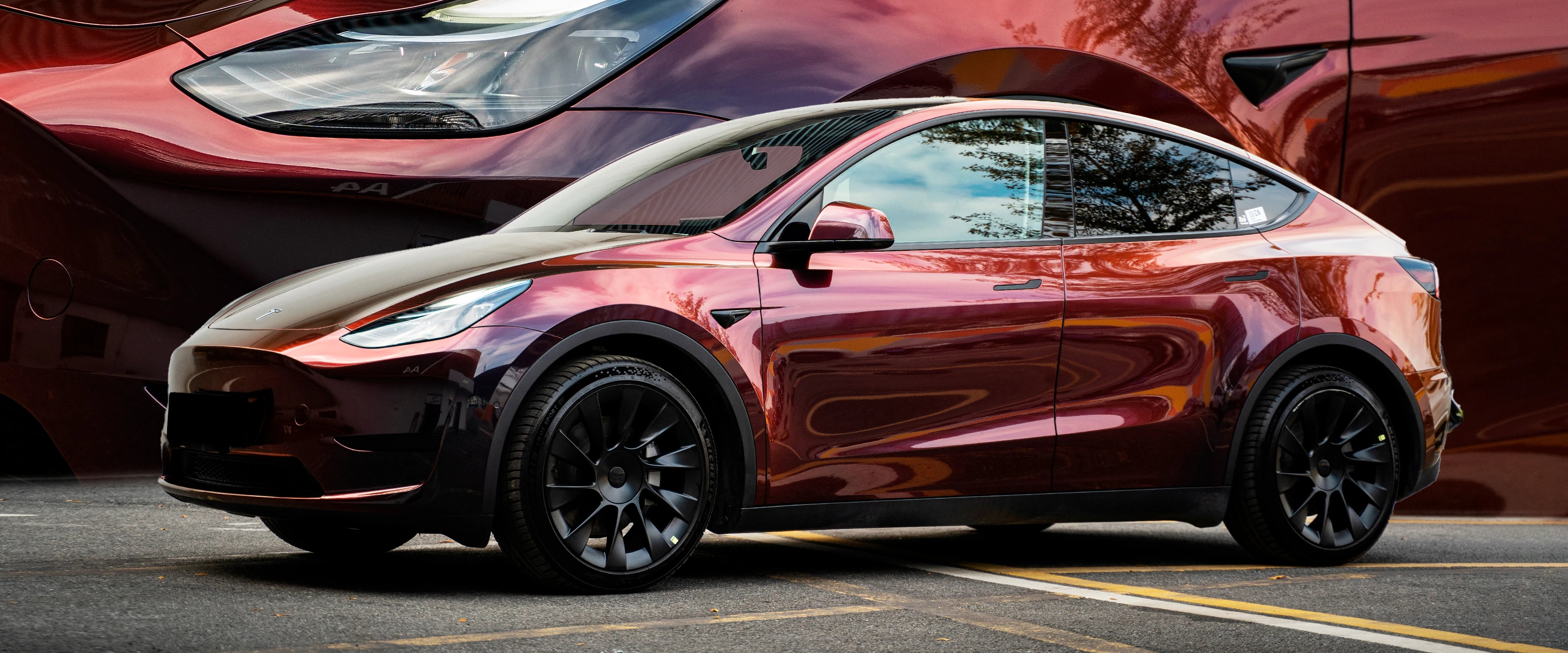 TeckWrap-wrapped car showcasing standout colours and finishes