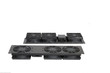 Raising Electronic RACK MOUNT 3-FAN COOLING UNIT 3U For Server Cabinet