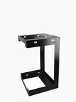 15U Rack: Wall Mount Open Frame 19'' Server Equipment Rack Threaded 18 inch depth | Raising Electronics