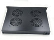 NEW Rack Mount Log Temp Control Server Fan Cooling System With 4 Fans 1U
